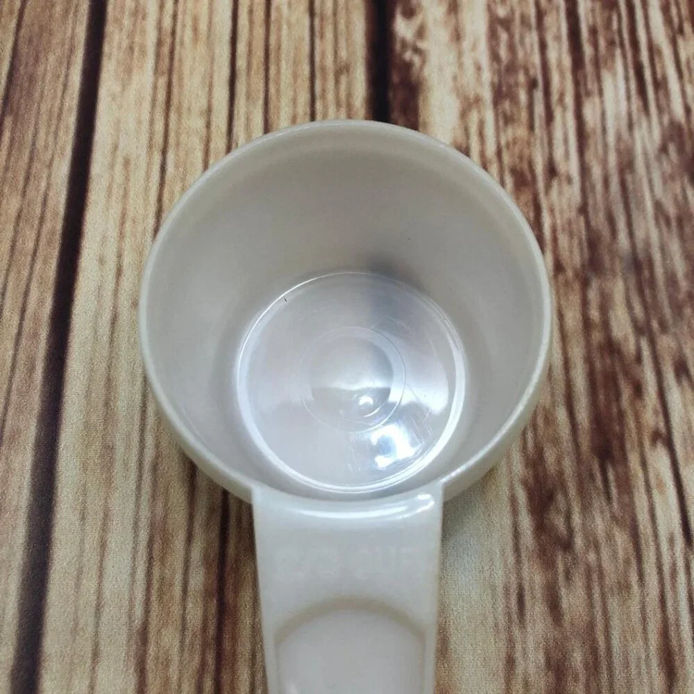 Vintage Tupperware Clear White Nesting Measuring Cup 2/3 CUP Replacement 763-1